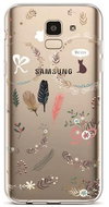 TopQ Samsung J6 silicone Feather 1 37864 - Phone Cover