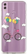 TopQ Honor 8X Silicone Pink Bike 37373 - Phone Cover