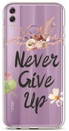 TopQ Honor 8X silicone Never Give Up 37279 - Phone Cover