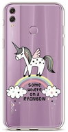 TopQ Honor 8X silicone Somewhere On A Rainbow 37230 - Phone Cover