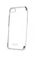 TopQ Frame Xiaomi Redmi 6A silicone silver 37078 - Phone Case