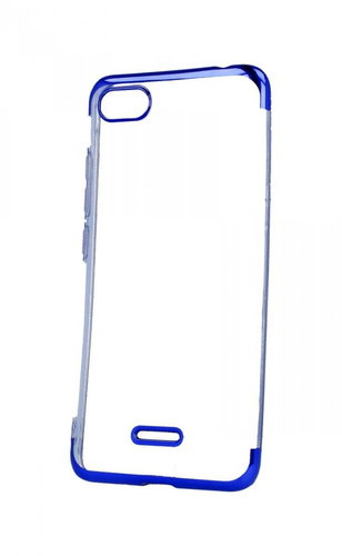 TopQ Frame Xiaomi Redmi 6A silicone blue 37077 - Phone Case - Main image