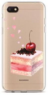 TopQ Xiaomi Redmi 6A silicone Cherry Cake 36968 - Phone Cover