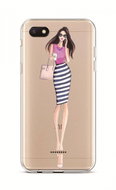 TopQ Xiaomi Redmi 6A silicone Lady 3 36824 - Phone Cover