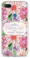 TopQ Xiaomi Mi 8 Lite silicone Keep Calm Flowers 2 36490 - Phone Cover