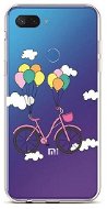 TopQ Xiaomi Mi 8 Lite silikón Pink Bike 36396 - Kryt na mobil