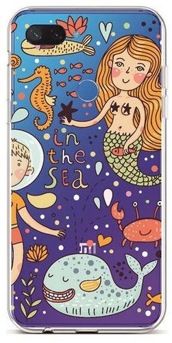TopQ Xiaomi Mi 8 Lite silicone In The Sea 36374 - Phone Cover - Main image