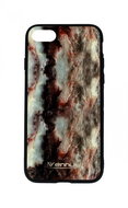 Vennus GLASS iPhone 8 solid Marble Red 35605 - Phone Case
