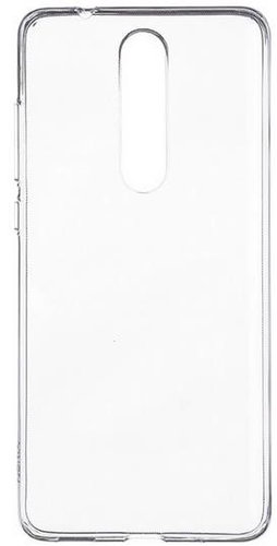 TopQ Nokia 5.1 silicone transparent ultrathin 35591 - Phone Case - Main image