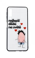 TopQ GLASS Samsung A7 solid best grandpa in the world 35464 - Phone Case