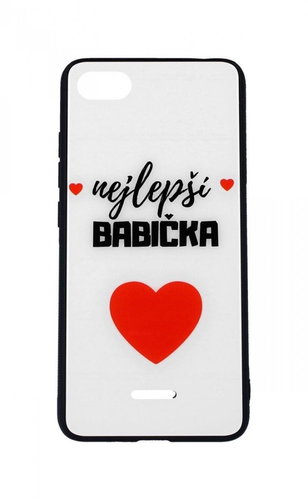 TopQ GLASS Xiaomi Redmi 6A solid best grandma 35455 - Phone Case - Main image
