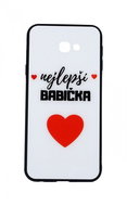 TopQ GLASS Samsung J4+ solid best grandma 35440 - Phone Case