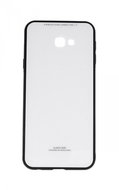 TopQ GLASS Samsung J4+ solid white 35261 - Phone Case
