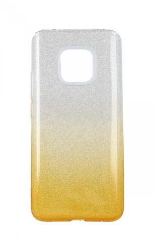 TopQ Huawei Mate 20 Pro glitter silver-orange 35248 - Phone Case - Main image