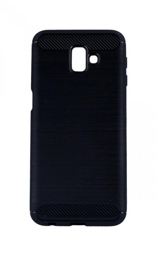 TopQ Samsung J6+ silicone black 35070 - Phone Case - Main image