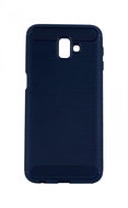 TopQ Samsung J6+ silicone blue 35068 - Phone Case