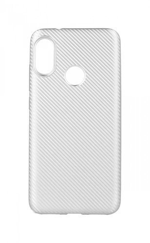 TopQ Carbon Xiaomi Mi A2 Lite silicone silver 34361 - Phone Case - Main image