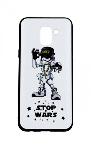 TopQ Samsung J6 3D silicone Stormtrooper 34233 - Phone Case - Main image