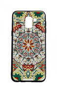 TopQ Samsung J6 3D silicone colour mandala 34229 - Phone Case