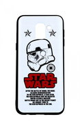 TopQ Samsung J6 3D silicone Star Wars 34226 - Phone Case