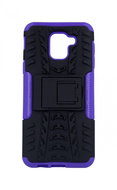 TopQ Samsung J6 with stand purple 34167 - Phone Case