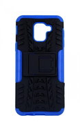 TopQ Samsung J6 with stand blue 34161 - Phone Case