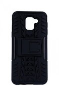 TopQ Samsung J6 with stand black 34157 - Phone Case