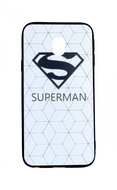 TopQ Samsung J3 2017 3D silicone white superman 34135 - Phone Case