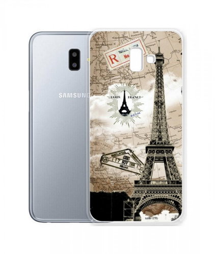 TopQ Samsung J6+ silicone Paris 2 34034 - Phone Case - Main image