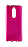 Mercury iJelly Nokia 5.1 silicone pink dark 33491 - Phone Case