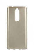 Mercury iJelly Nokia 5.1 silicone gold 33489 - Phone Case
