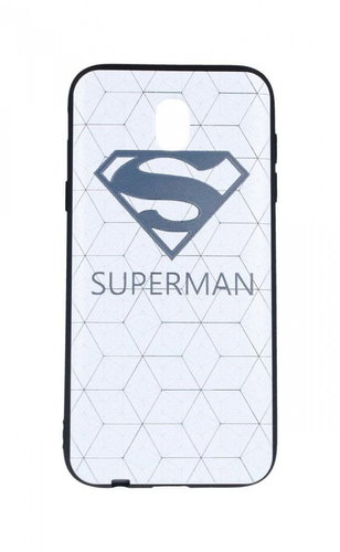 TopQ Samsung J5 2017 3D silicone white Superman 33425 - Phone Case - Main image