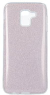 Forcell Samsung J6 glitter pink 31939 - Phone Case