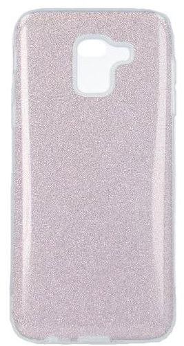 Forcell Samsung J6 glitter pink 31939 - Phone Case - Main image