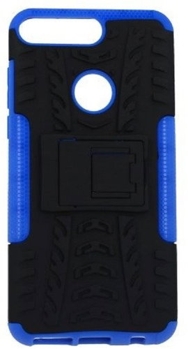 TopQ Huawei Y7 Prime 2018 blue with stand 30439 - Phone Case - Main image