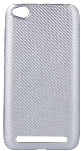 TopQ Carbon Xiaomi Redmi 5A silicone silver 29848 - Phone Case - Main image