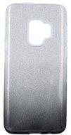 TopQ Samsung S9 glitter silver-black 29667 - Phone Case