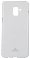 Mercury Samsung A8 Plus 2018 silicone white 28259 - Phone Case