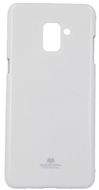 Mercury Samsung A8 Plus 2018 silicone white 28259 - Phone Case