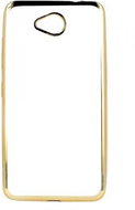 TopQ Electro Jelly Microsoft Lumia 650 silicone gold 28027 - Phone Case