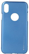 Mercury iJelly iPhone X silicone with cutout for logo blue 27355 - Phone Case