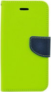 TopQ Samsung A8 Plus 2018 booklet lime 27140 - Phone Case