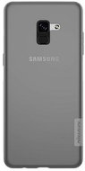 Nillkin Samsung A8 Plus 2018 silicone dark 26994 - Phone Case