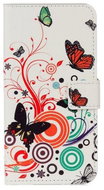 TopQ Doogee BL5000 book white with butterflies 26896 - Phone Case
