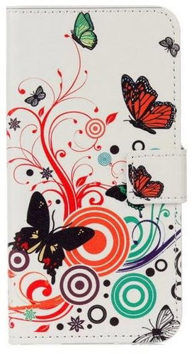 TopQ Doogee BL5000 book white with butterflies 26896 - Phone Case - Main image