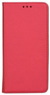 TopQ Samsung A8 Plus 2018 Smart Magnet Booklet Red 26881 - Phone Case