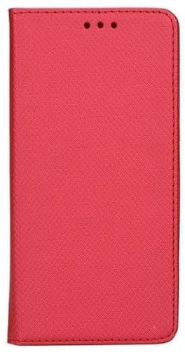 TopQ Samsung A8 Plus 2018 Smart Magnet Booklet Red 26881 - Phone Case - Main image