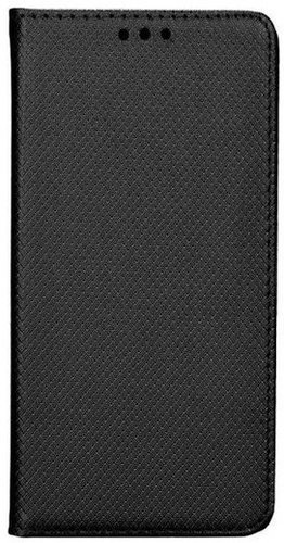 TopQ Samsung A8 Plus 2018 Smart Magnet Book Black 26876 - Phone Case - Main image