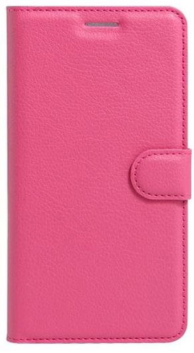 TopQ Doogee BL5000 book pink dark with buckle 26787 - Phone Case - Main image