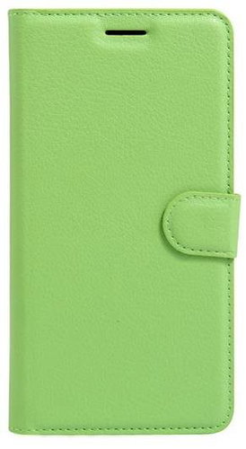 TopQ Doogee X30 bookcase green with buckle 26741 - Phone Case - Main image